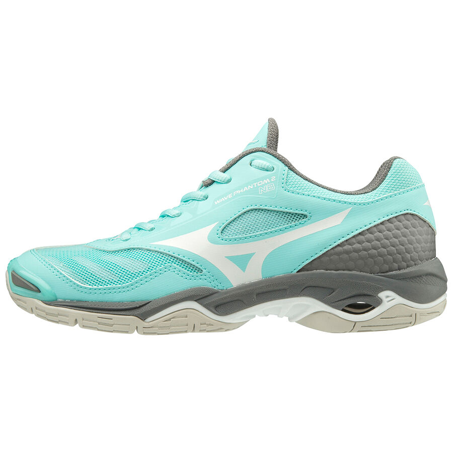 Mizuno Wave Phantom 2 NB Bayan Spor Ayakkabı Turkuaz (Tr.VJN)